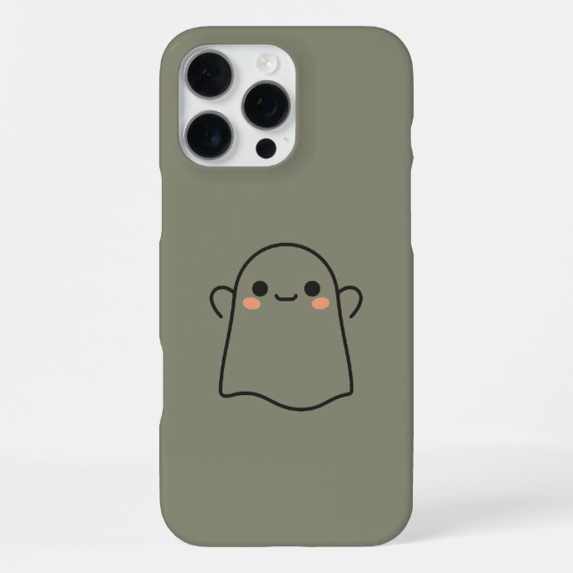 Spooky Kawaii Phone Cover for iPhone 16 Pro Max. (Back)