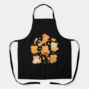 Spooky Kittens Classic T-Shirt Apron