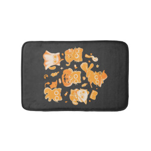 Spooky Kittens Classic T-Shirt Bath Mat