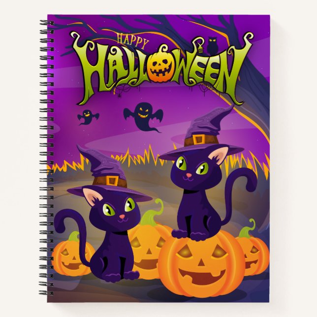 Spooky Kitties Sketch Book (Front)