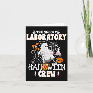 Spooky Laboratory Halloween Crew Spooky Medical La Card