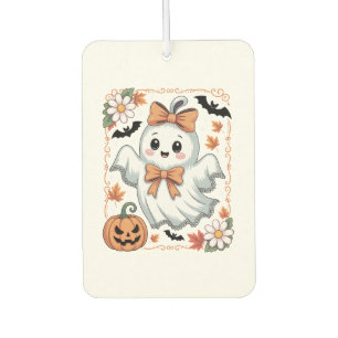 Spooky Lace Ghost Halloween Air Freshener