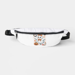 Spooky Lace Ghost Halloween Fanny Pack
