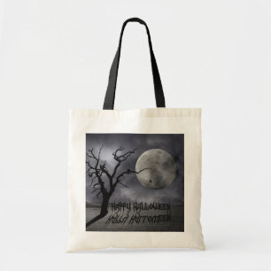 Spooky Landscape Halloween Tote Bag