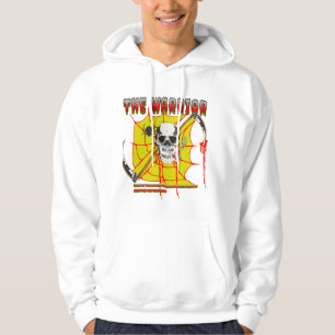 Spooky Leather Halloween Hoodie - Perfect Gift