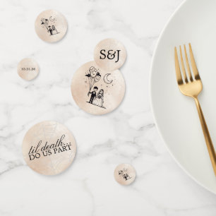 Spooky Little Couple Confetti