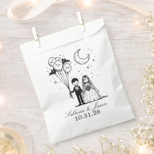 Spooky Little Couple Favour Bag