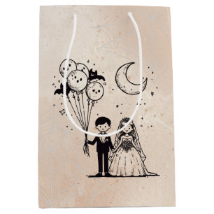 Spooky Little Couple Medium Gift Bag