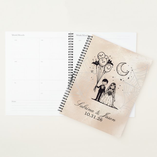 Spooky Little Couple Planner (Display)