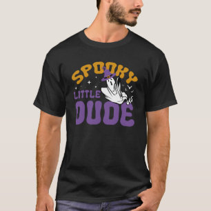 Spooky Little Dude Funny Halloween Costume T-Shirt