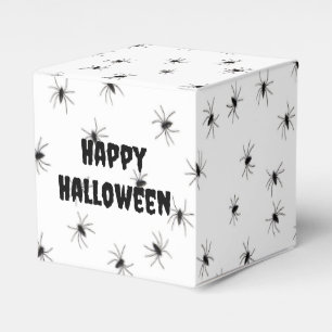 Spooky Little Spiders All Over Halloween Favor Box