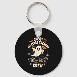 Spooky Mage Therapist Halloween Crew Lmt Therapy M Keychain