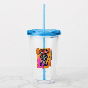Spooky Mama Acrylic Tumbler