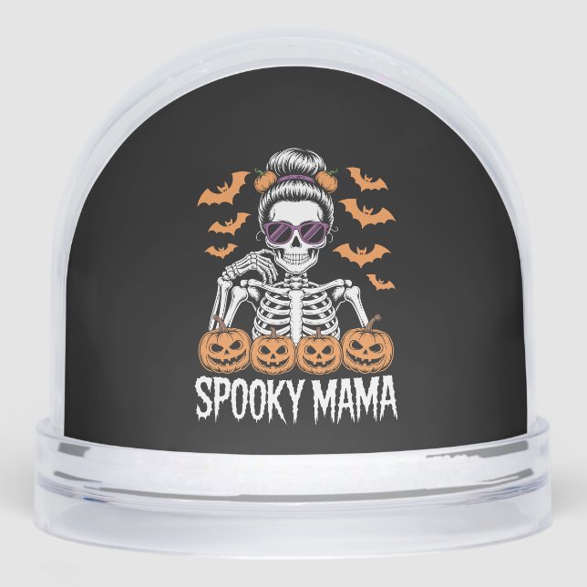 Spooky Mama Cool Halloween Skeleton (Avant)
