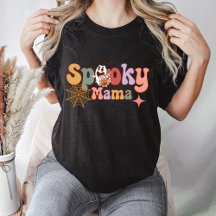 Spooky Mama, Halloween T-shirts, Spooky Vibe