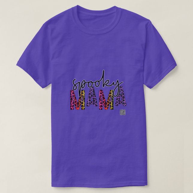 Spooky Mama T-Shirt (Design Front)