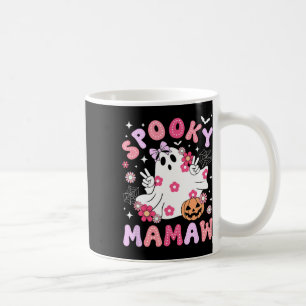 Spooky Mamaw Grandma Halloween Mamaw Grandmother G Coffee Mug