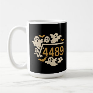 Spooky Math Halloween √4489 Design Coffee Mug