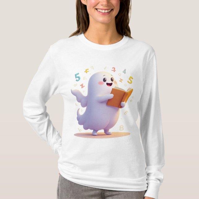 Spooky Math Teacher   T-Shirt (Front)