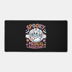 Spooky Medical Assistant Cute Halloween Essential Desk Mat