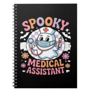 Spooky Medical Assistant Cute Halloween Essential  Notebook