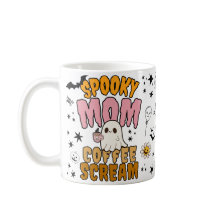 Spooky Mom Coffee Scream Mug - 11oz