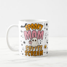 Spooky Mom Coffee Scream Mug - 11oz