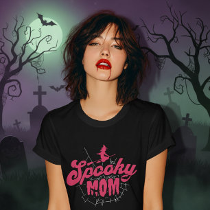 Spooky Mom – Halloween Witch T-Shirt