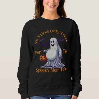 Spooky Mom To Be Ghost Sweatshirt
