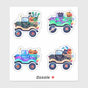 Spooky Monster Trucks Halloween