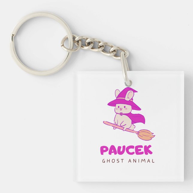 Spooky Mouse Keychain (Front)