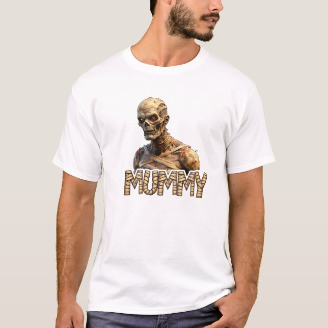 Spooky Mummy T-Shirt (Front)