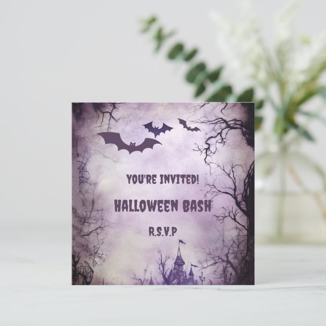 Spooky Night: Bats & Haunted House Halloween Bash (Standing Front)