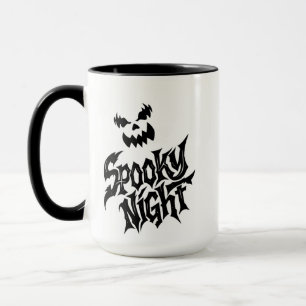 Spooky night Pumpkin face Mug