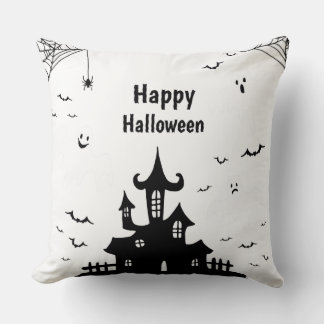 Spooky_Night Throw Pillow