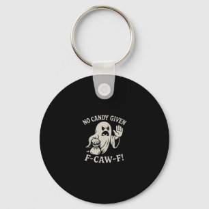 Spooky No Given F-Caw-F Graphic Keychain