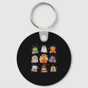Spooky Nuggets Meal Bucket Halloween Chicken Nugge Keychain