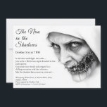 Spooky Nun Halloween Invitation Haunting Religion<br><div class="desc">Spooky Nun Halloween Invitation – Haunting Religious Horror Theme Invite your guests to a bone-chilling Halloween celebration with this spooky nun invitation! Featuring an eerie nun in dark shadows, this design is perfect for horror fans and haunted gatherings. Customize your event details and set the stage for a night of...</div>