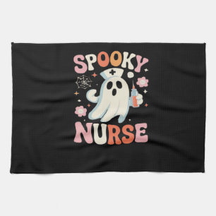 Spooky Nurse Classic T-Shirt_1 Kitchen Towel