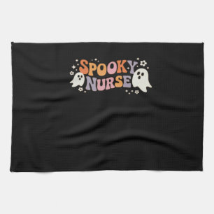 Spooky Nurse Classic T-Shirt Kitchen Towel