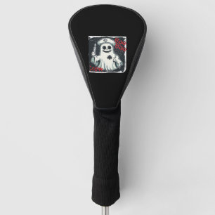 Spooky Nurse Ghost Haunted Hospital Crew Ghostly N Golf Head Cover