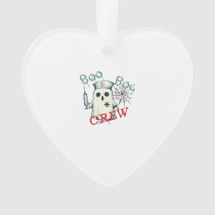 Spooky Nurse Ghost Haunted Hospital Crew Ghostly N Ornament