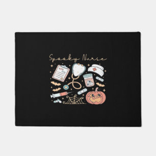 Spooky Nurse Life Oversized T-Shirt Doormat