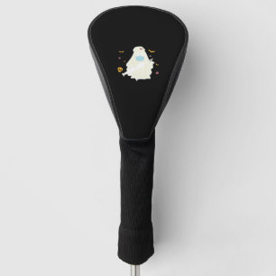 Spooky Nurse Practitioner Cute Halloween Oversized Golf Head Cover