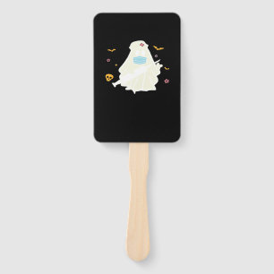 Spooky Nurse Practitioner Cute Halloween Oversized Hand Fan