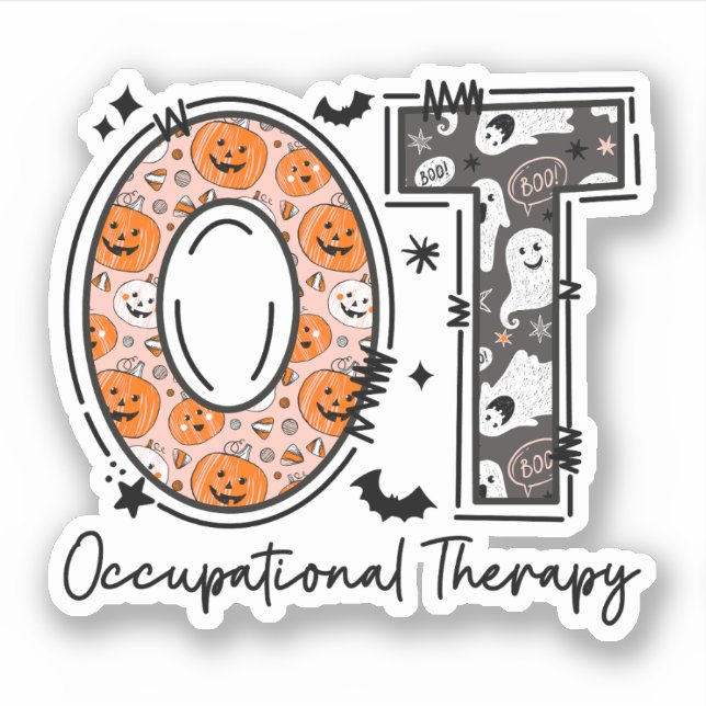 Spooky Occupational Therapy Therapist Halloween (Front)