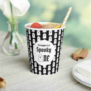Spooky One 1st Birthday Paper Cups