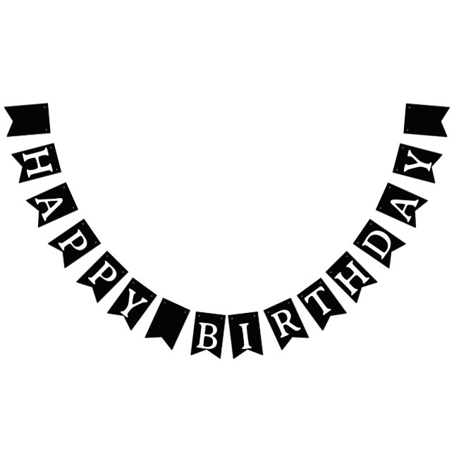 SPOOKY ONE BIRTHDAY CLASSIC ROUND STICKER BUNTING FLAGS (All)
