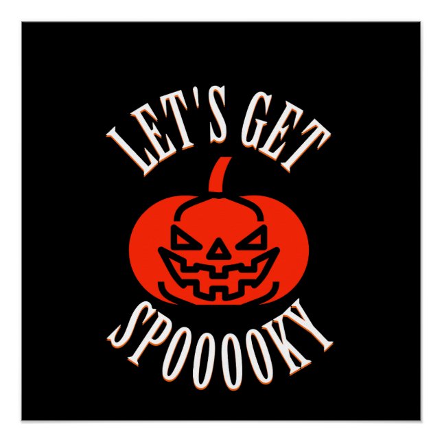 Spooky One Birthday Poster (Front)