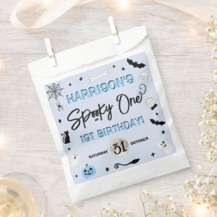 Spooky One! Boys Halloween 1st Birthday Party Favour Bag